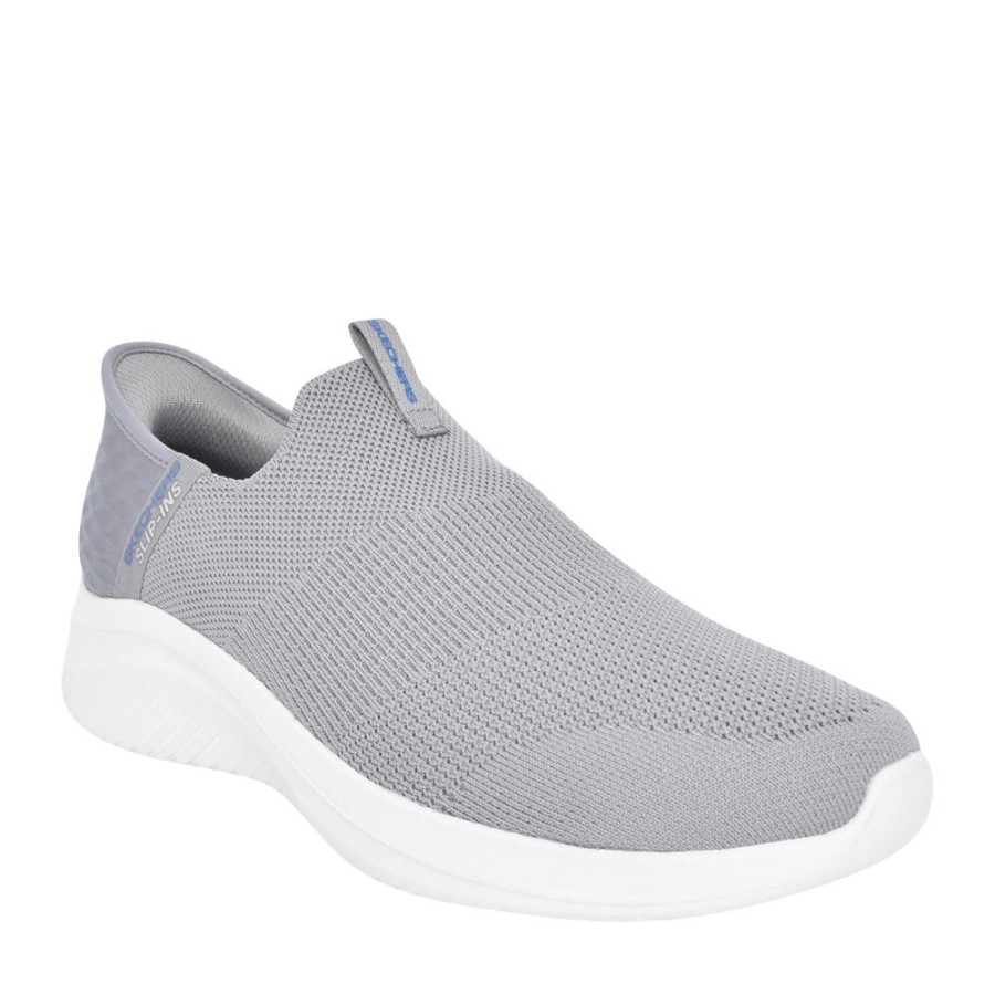 Mens SKECHERS | Mens Slip-Ins 232450 Ultra Flex In Grey