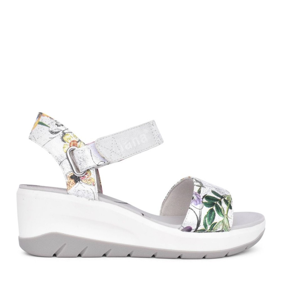 Ladies JANA | Ladies 8-28761 Wedge Sandal In Floral