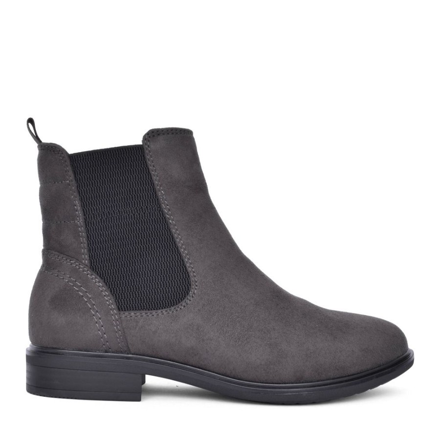 Ladies JANA | Ladies 8-25369 Chelsea Boot In Dark Grey