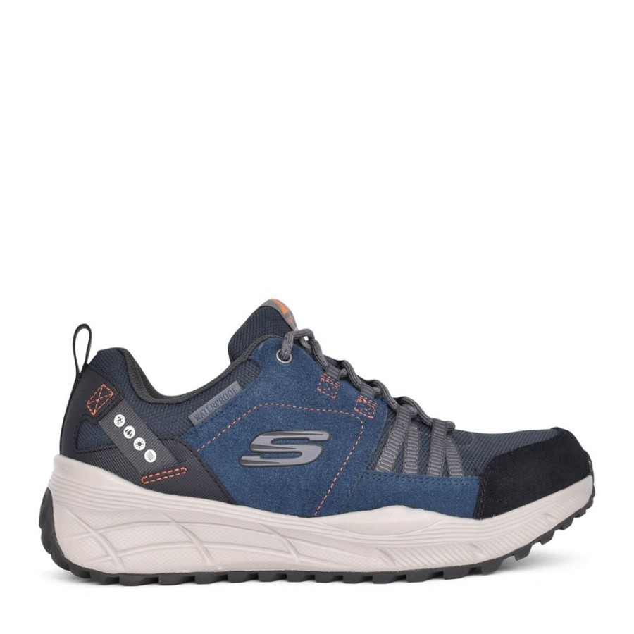 Mens SKECHERS | Mens 237179 Equalizer Walking Shoe In Navy