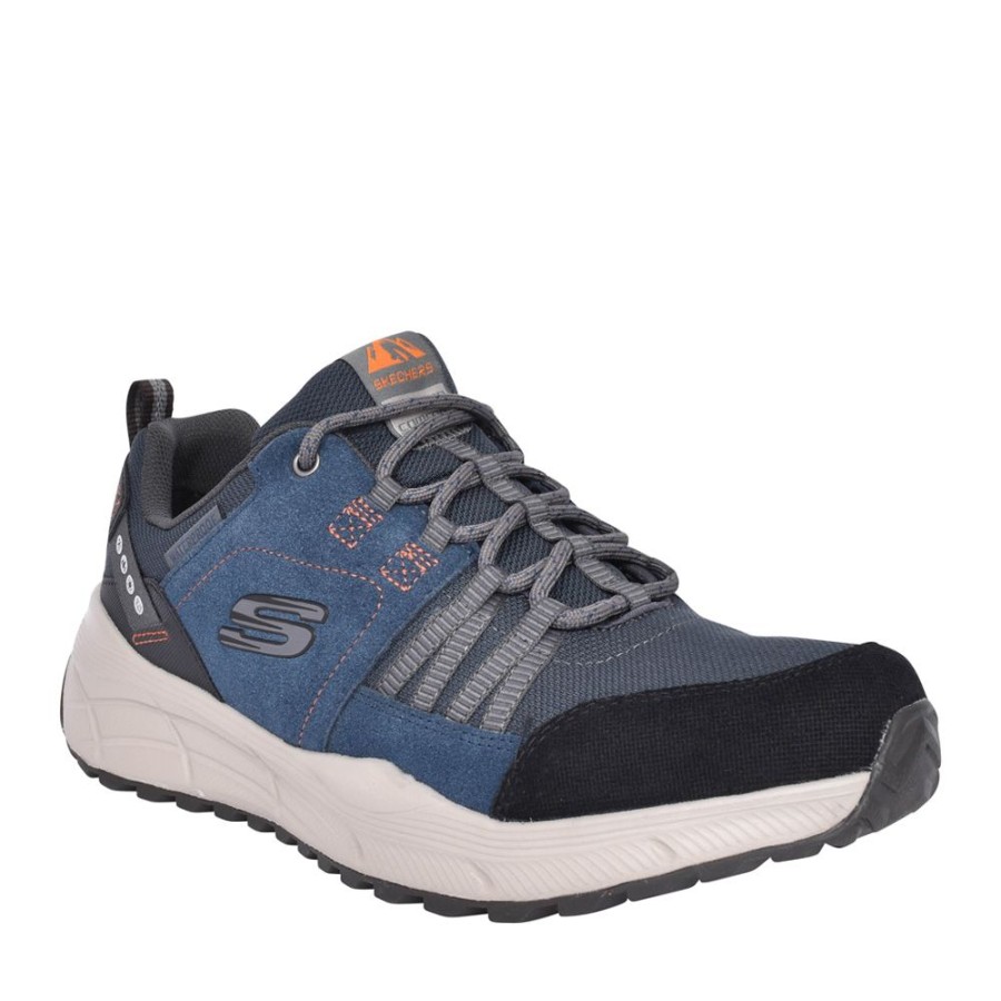 Mens SKECHERS | Mens 237179 Equalizer Walking Shoe In Navy