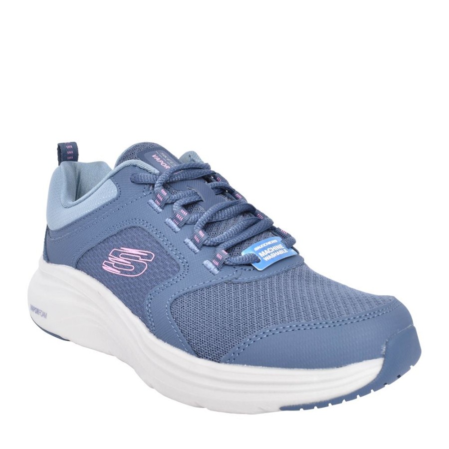 Ladies SKECHERS | Ladies 150023 Vapor Foam Trainer In Denim