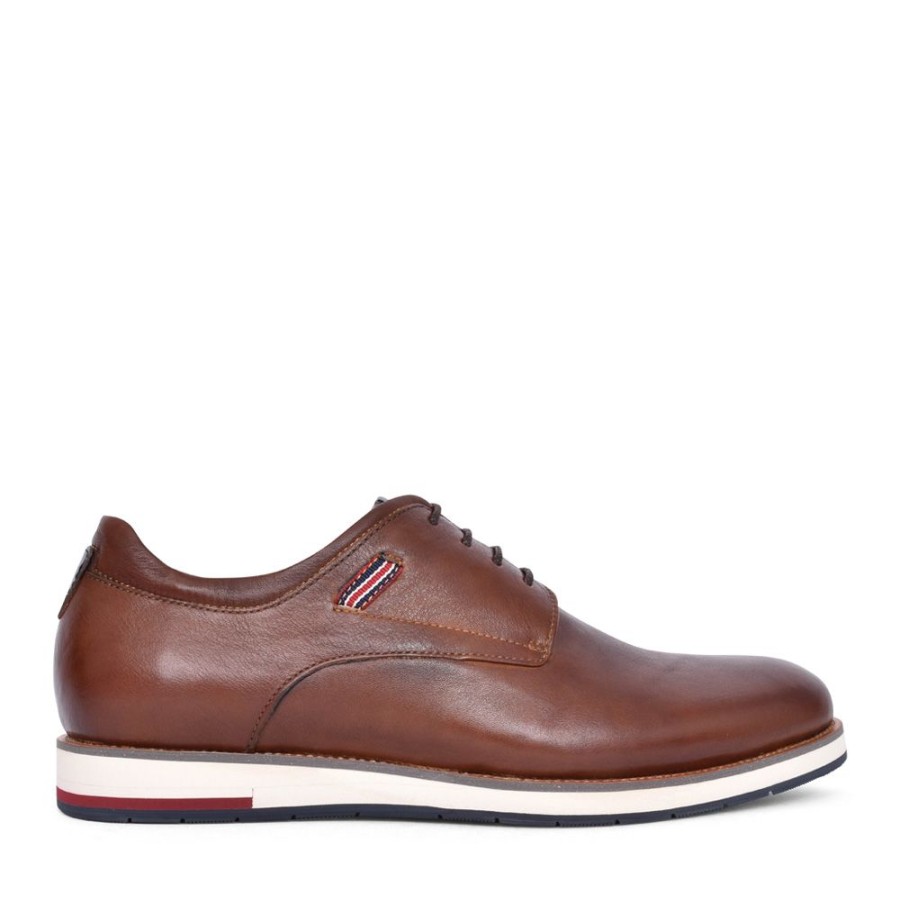 Mens ESCAPE | Mens Fallen Forest Laced Shoe In Brown