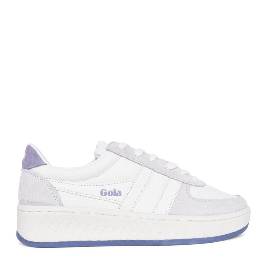 Ladies GOLA | Ladies Clb513 Grandslam 88 Laced Trainer In Lavender