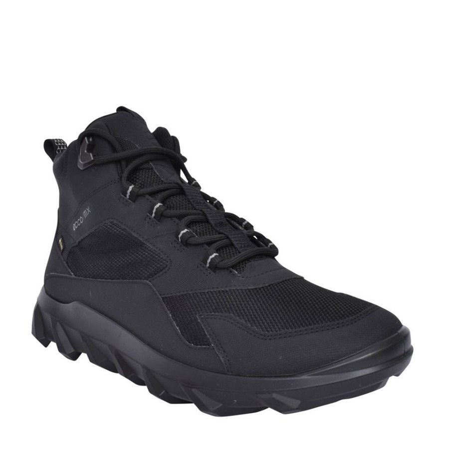 Mens ECCO | Mens 820224 Mx Med Walking Boot In Black