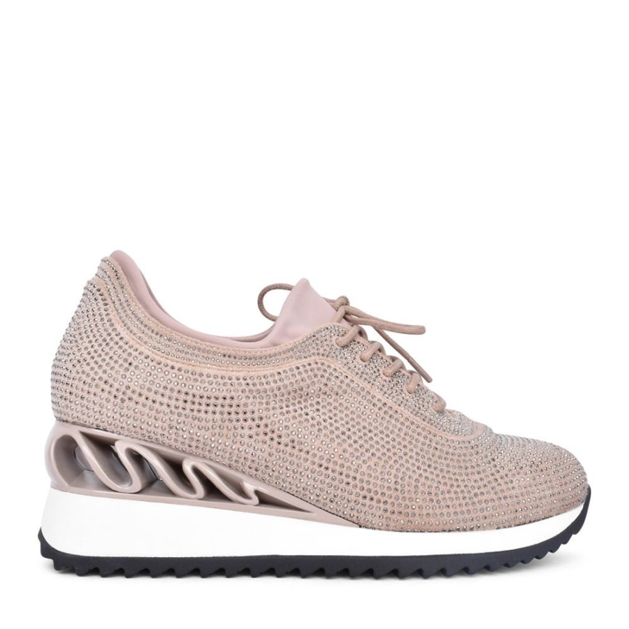 Ladies UNA HEALY | Ladies The Climb Wedge Trainer In Beige