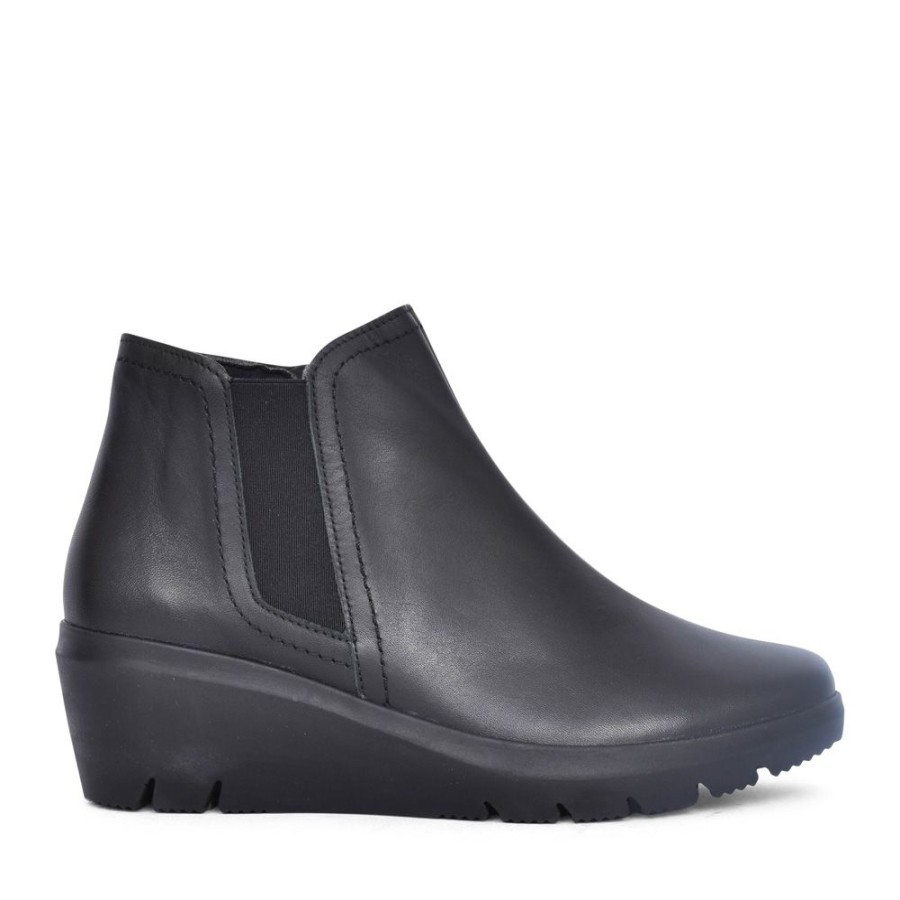 Ladies DUBARRY | Ladies Jace Wedge Ankle Boot In Black