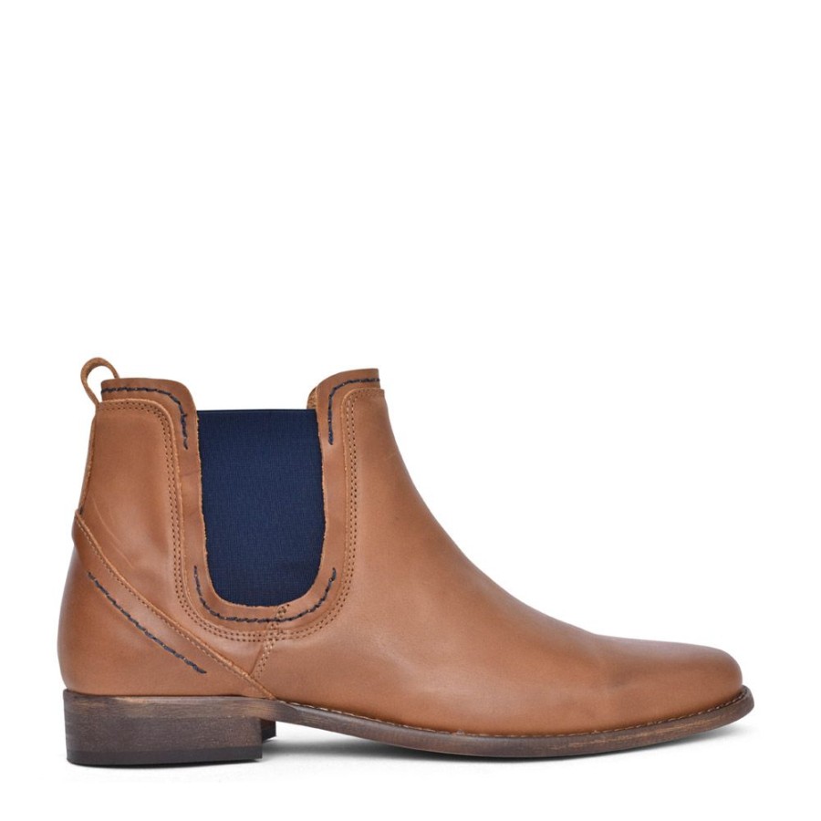 Mens ESCAPE | Mens Austin Chelsea Boot In Pop Tan