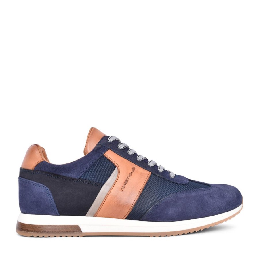 Mens AMBITIOUS | Mens Slow 11319 Trainer In Navy