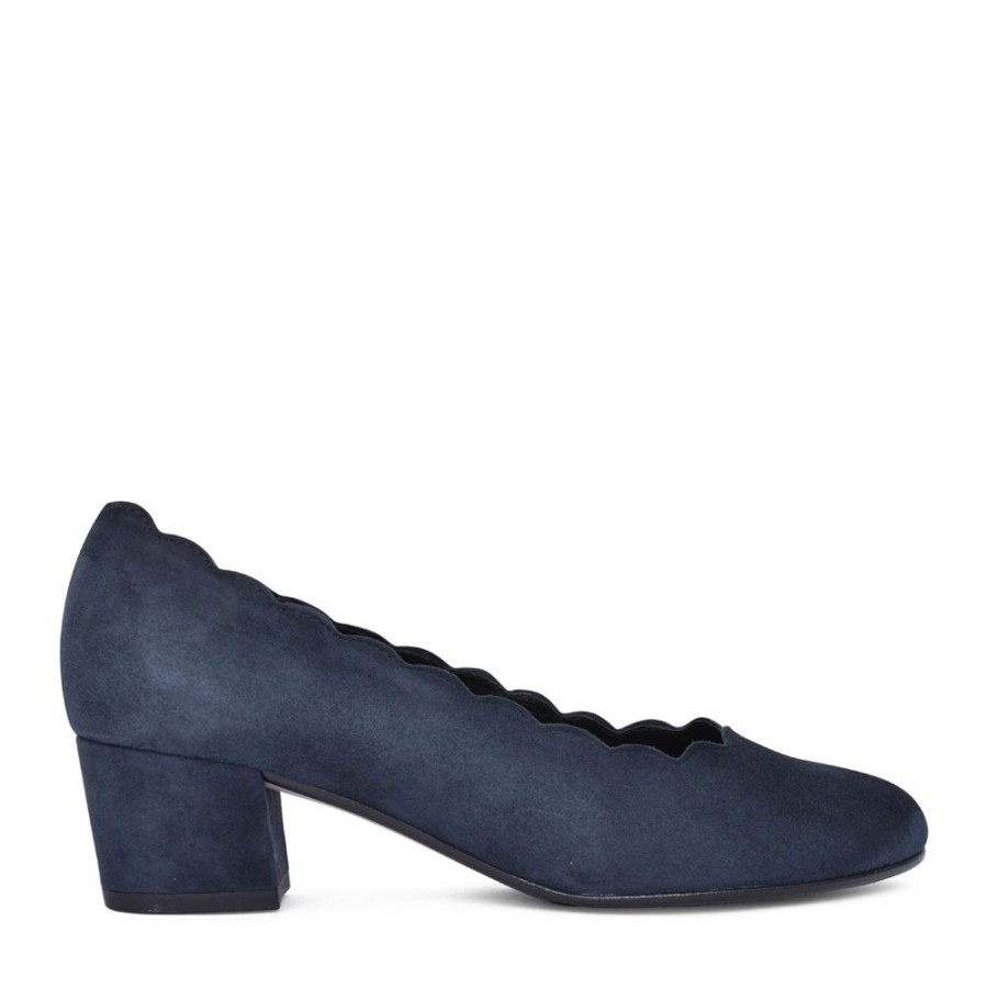 Ladies GABOR | Ladies 92.221 Court Shoe In Dark Blue