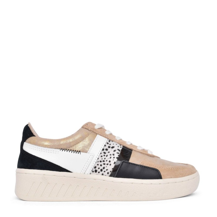 Ladies GOLA | Ladies Clb218 Grandslam Laced Trainer In Gold