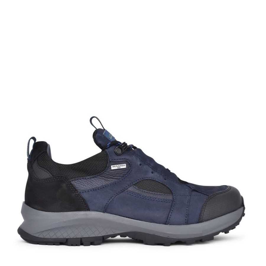 Mens WALDLAUFER | Mens 335959 Hen Walking Shoe In Navy