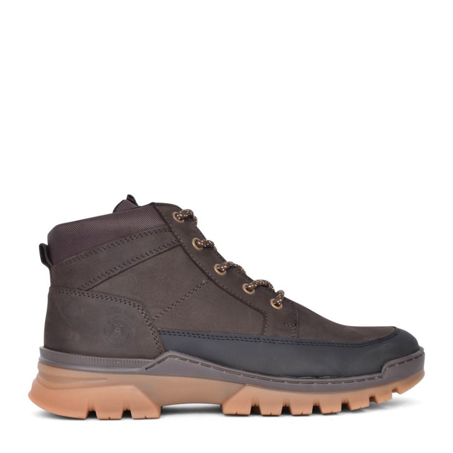 Mens BARBOUR | Men Miller Ankle Boot In Choco