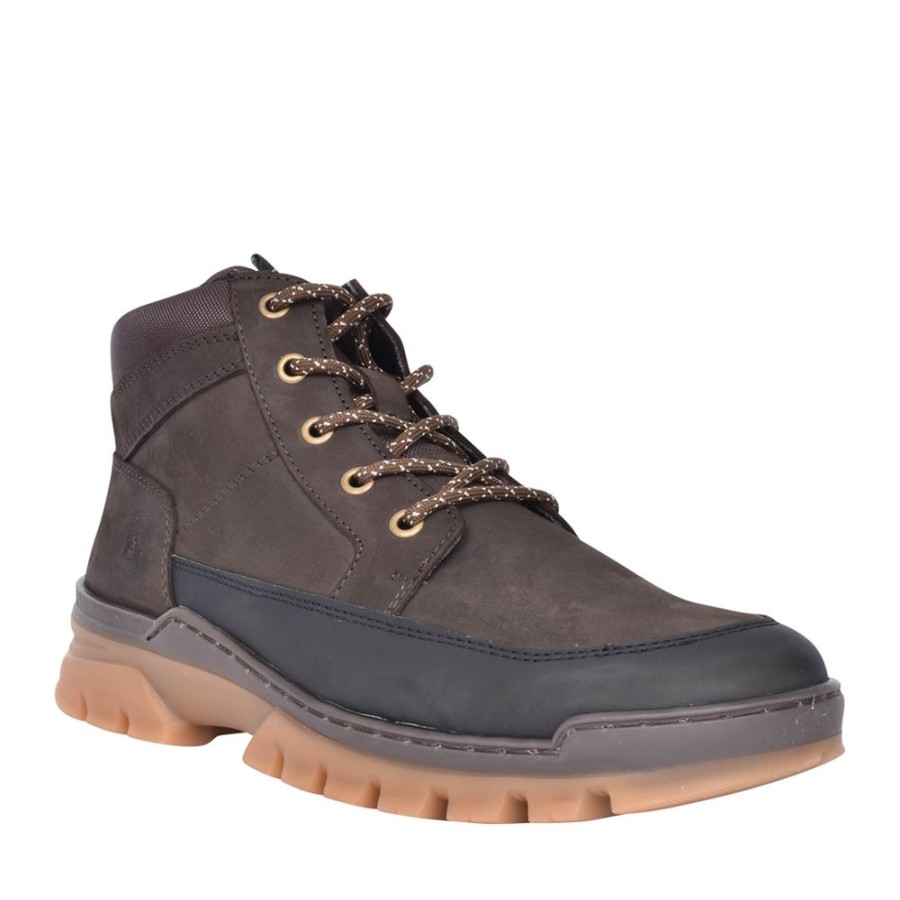 Mens BARBOUR | Men Miller Ankle Boot In Choco