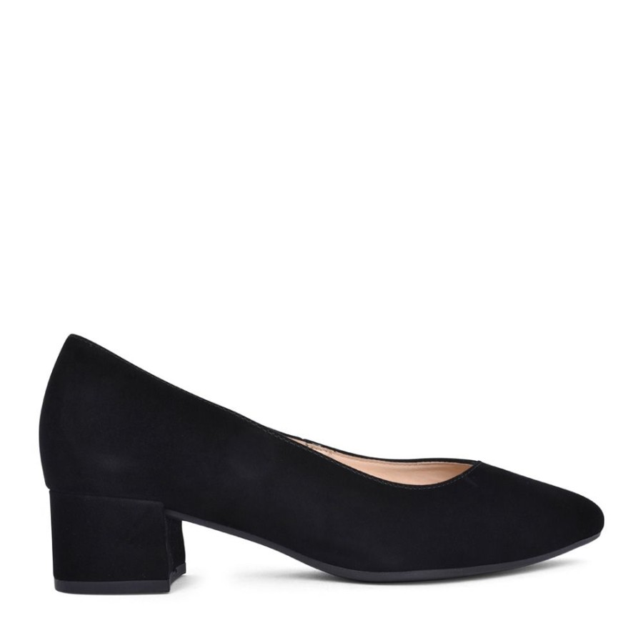 Ladies GABOR | Ladies Henge 31.443 Low Heel Court Shoe In Black