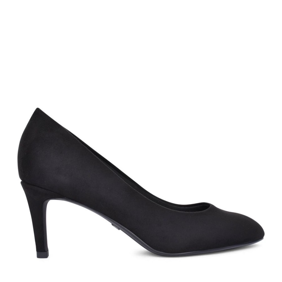 Ladies TAMARIS | Ladies 1-22416 High Heel Court Shoe In Black