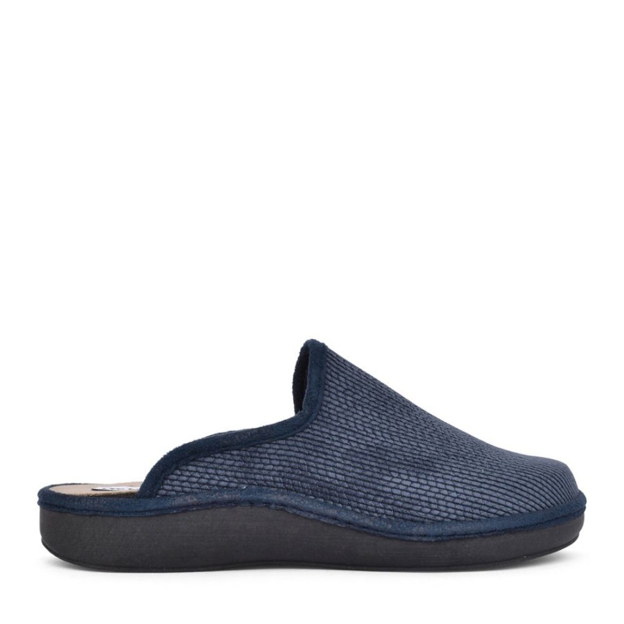 Mens PADDERS | Mens Chester Slipper In Blue