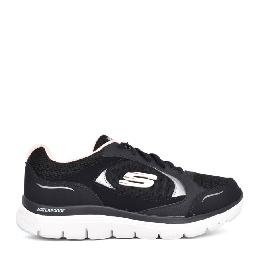 Ladies SKECHERS | Ladies 149299 True Clarit Trainer In Black