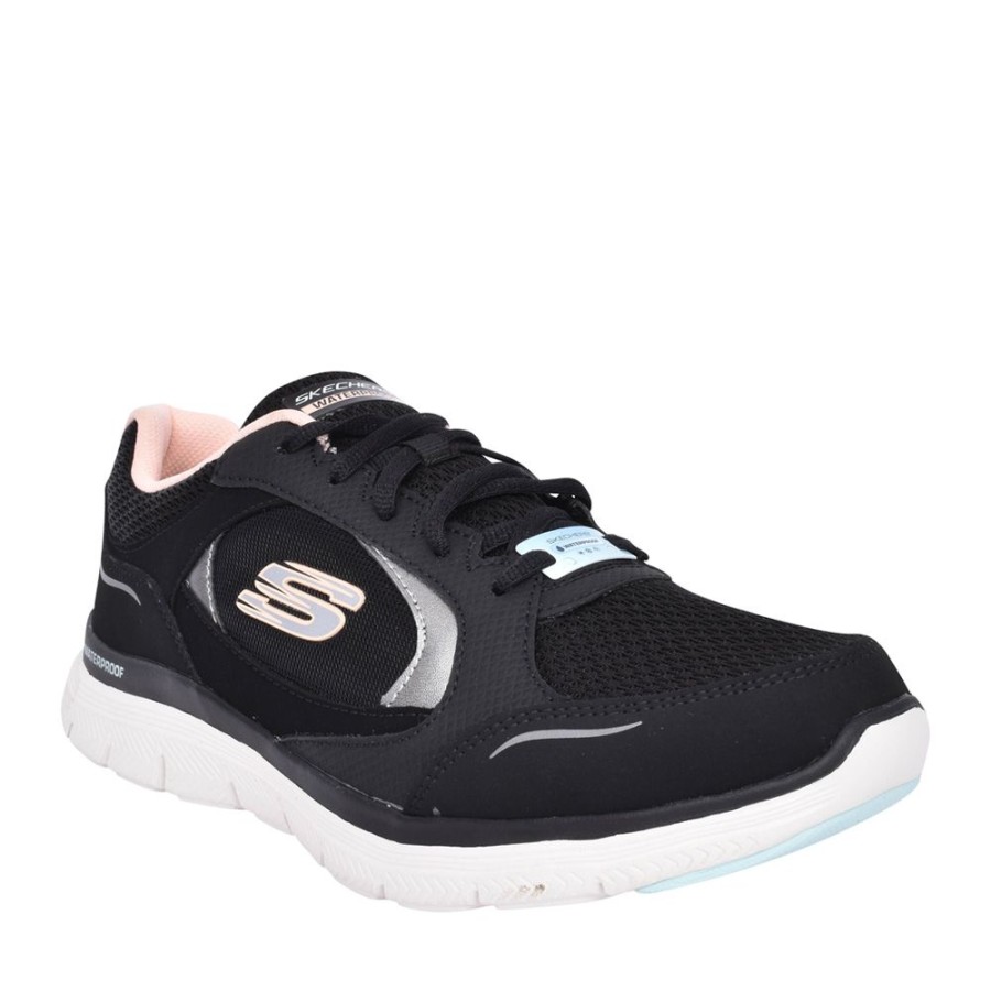 Ladies SKECHERS | Ladies 149299 True Clarit Trainer In Black