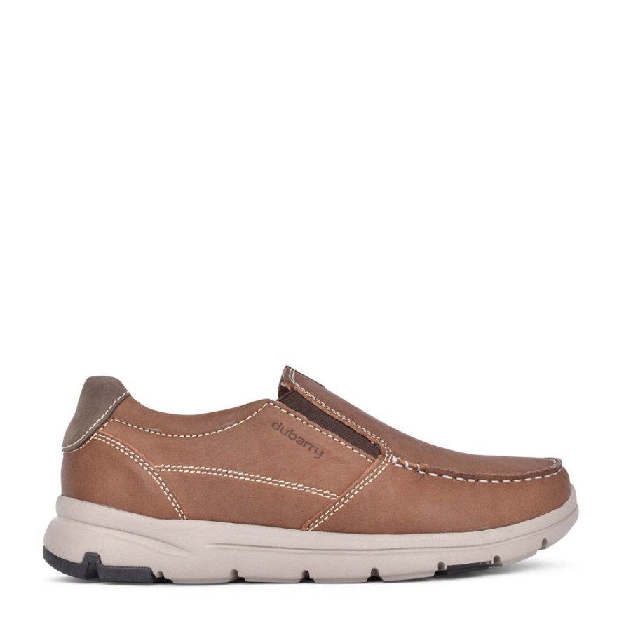 Mens DUBARRY | Mens Boston Slip On Shoe In Tan