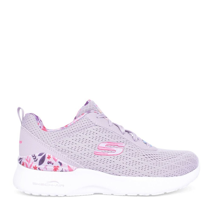 Ladies SKECHERS | Ladies 149756 Air Dynamight Laced Trainer In Lavender