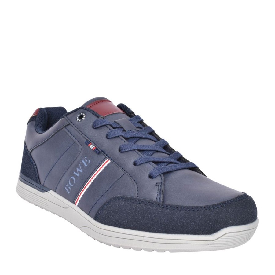 Mens BOWE CONCEPT | Mens Fifteen Laced Trainer In Navy