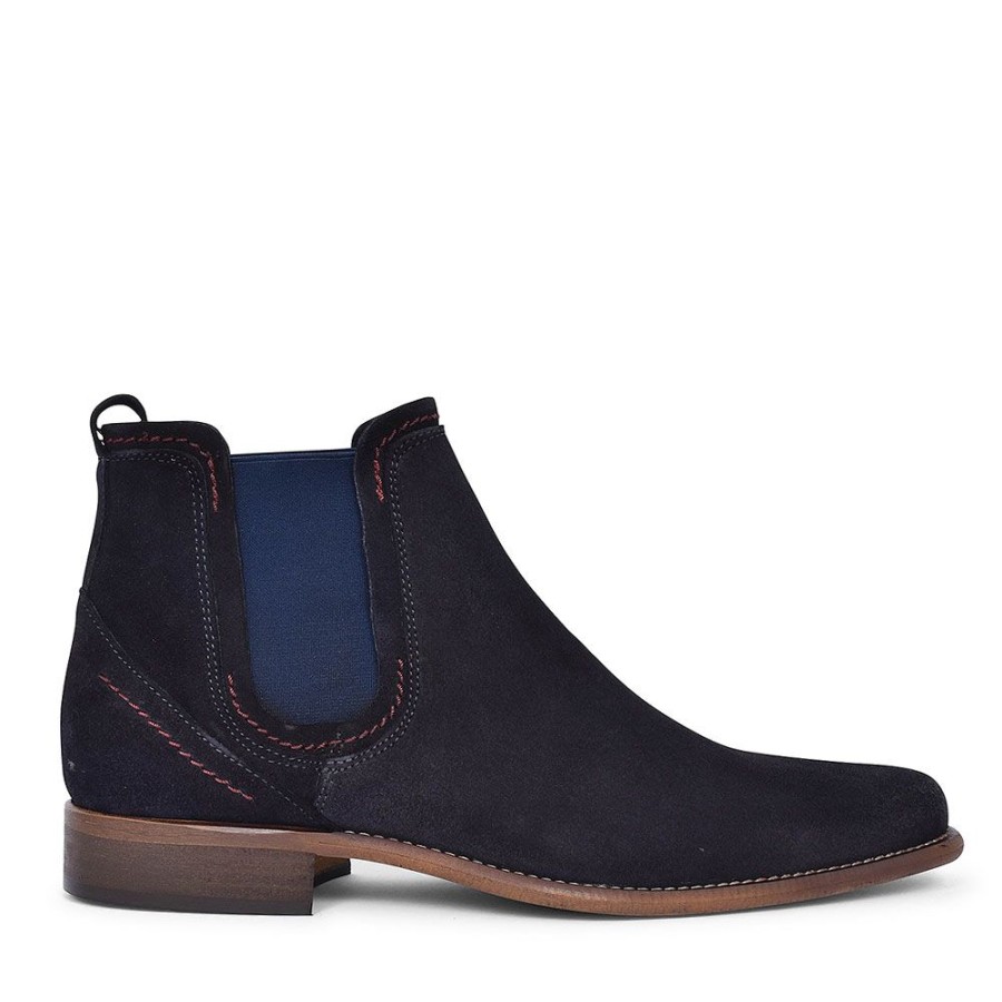 Mens ESCAPE | Austin Chelsea Boot For Men In Navy