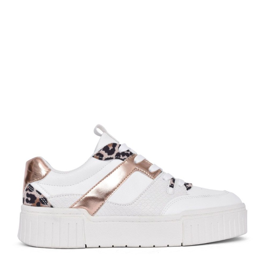 Ladies SPROX | Ladies 539759 Laced Trainer In White