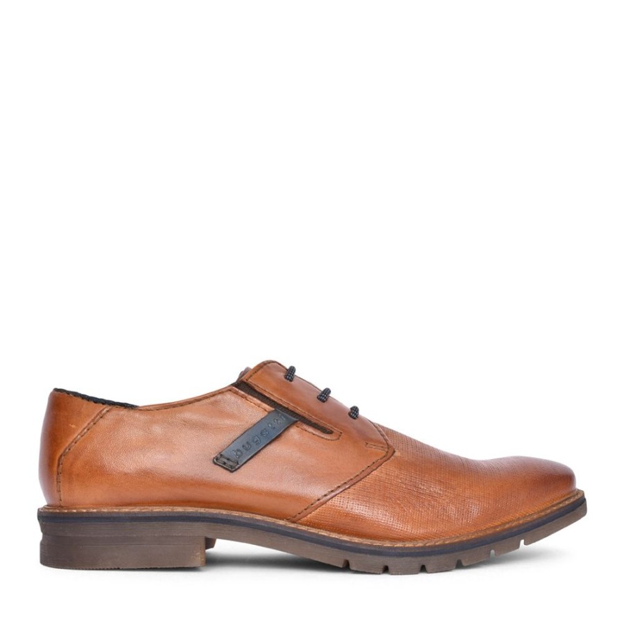 Mens BUGATTI | Mens A9E01 Shoe In Tan