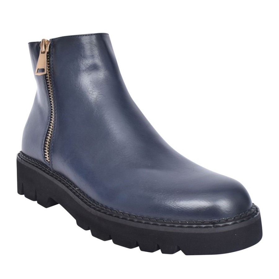 Ladies ZANNI & CO | Ladies Tamra Ankle Boot In Navy