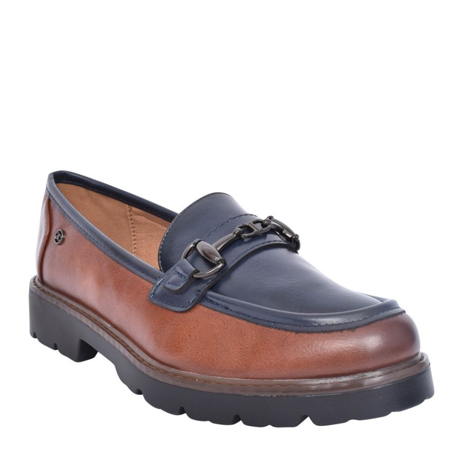 Ladies ZANNI & CO | Ladies Farkhor Loafer In Navy