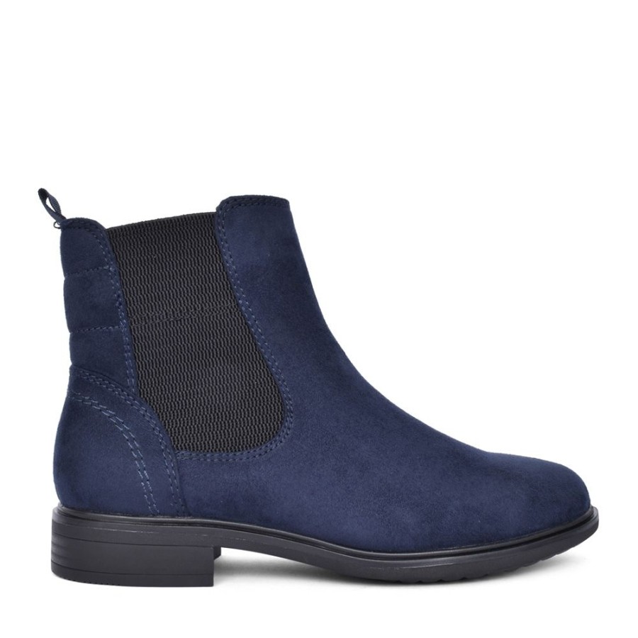 Ladies JANA | Ladies 8-25369 Chelsea Boot In Navy