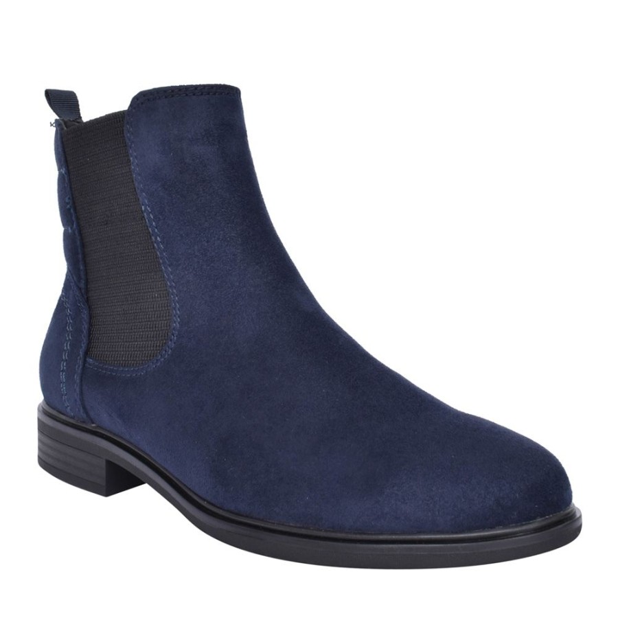 Ladies JANA | Ladies 8-25369 Chelsea Boot In Navy