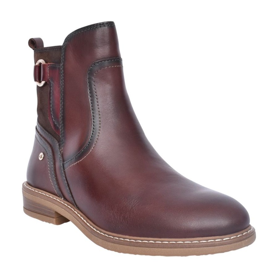 Ladies PIKOLINOS | Ladies Aldaya Ankle Boot In Brown