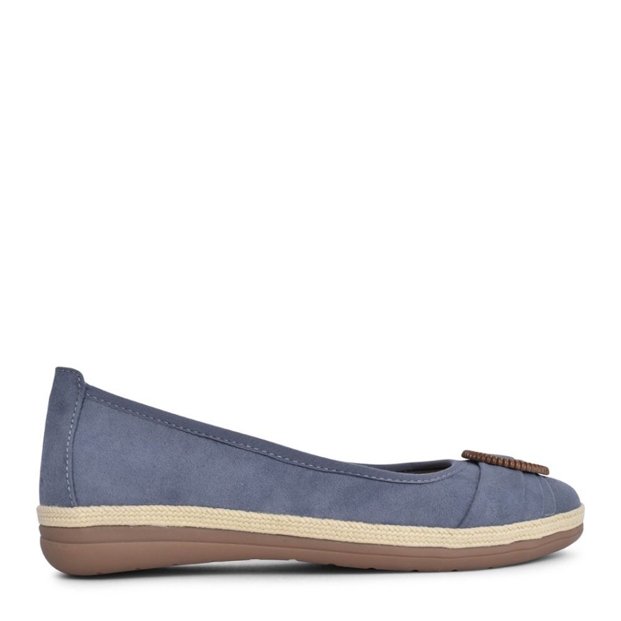 Ladies JANA | Ladies 8-22161 Slip-On Shoe In Denim