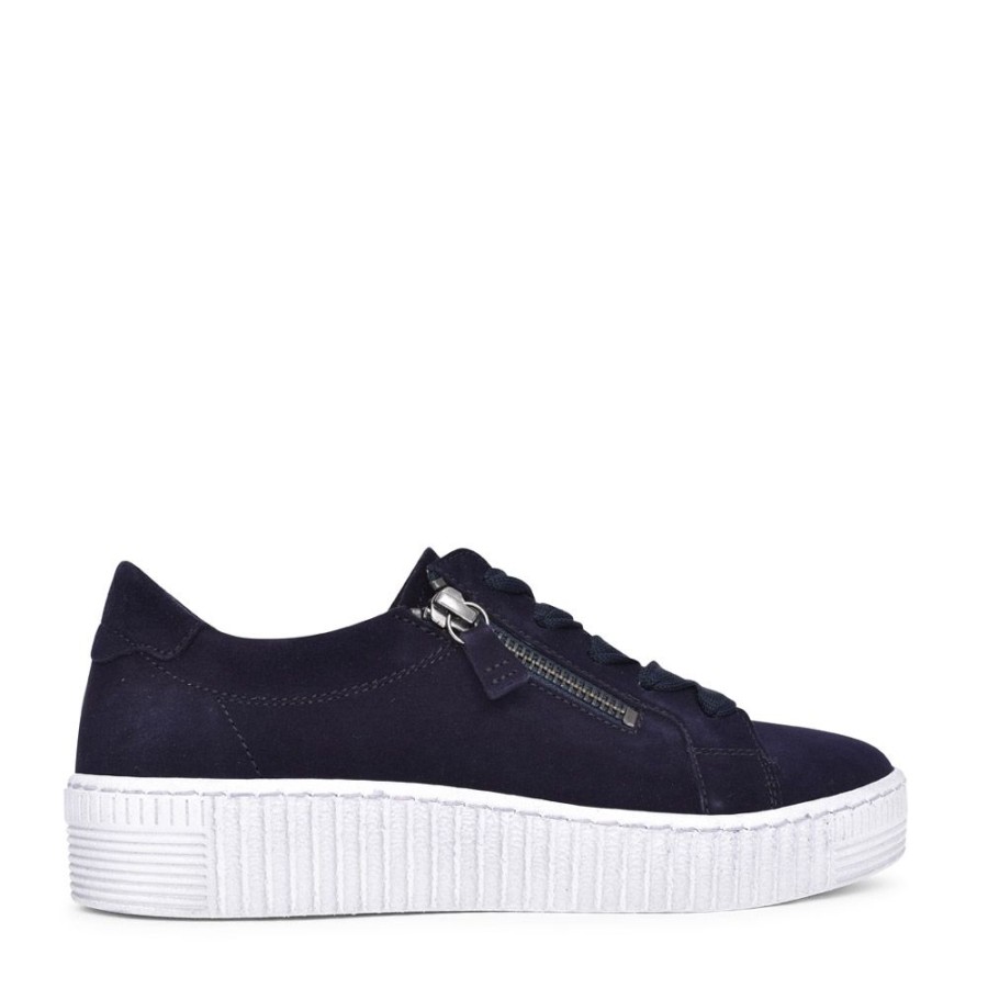 Ladies GABOR | Ladies 83.334 Trainer In Navy