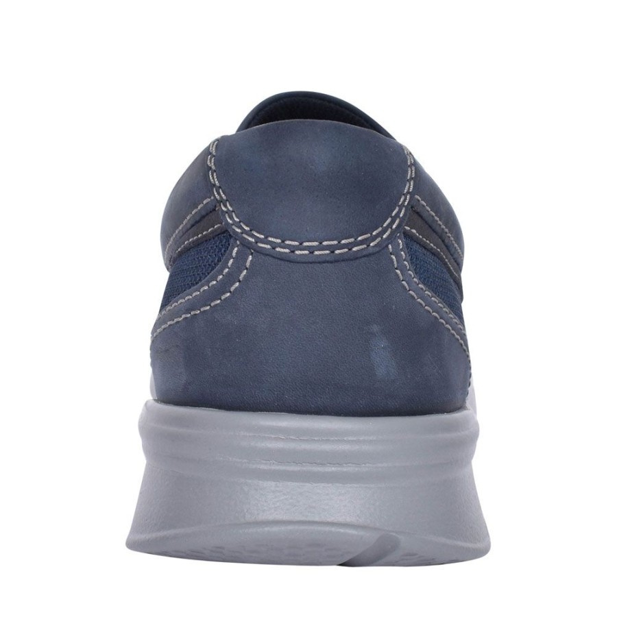 Mens CLARKS | Cotrell Easy Leather G Fit Slip On Shoe For Men In Navy