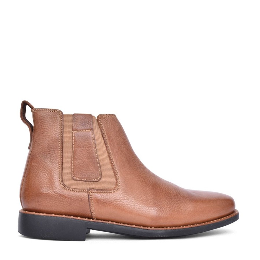 Mens ANATOMIC & CO | Mens Natal Slip On Ankle Boot In Tan