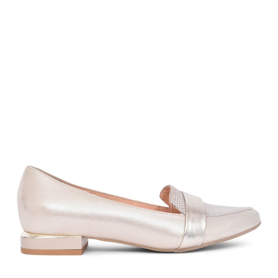 Ladies BIOECO | Ladies 5971 Slip-On Shoe In Gold Interest