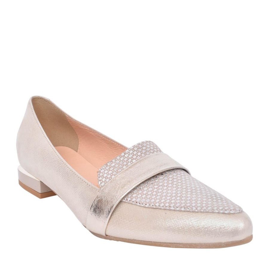 Ladies BIOECO | Ladies 5971 Slip-On Shoe In Gold Interest