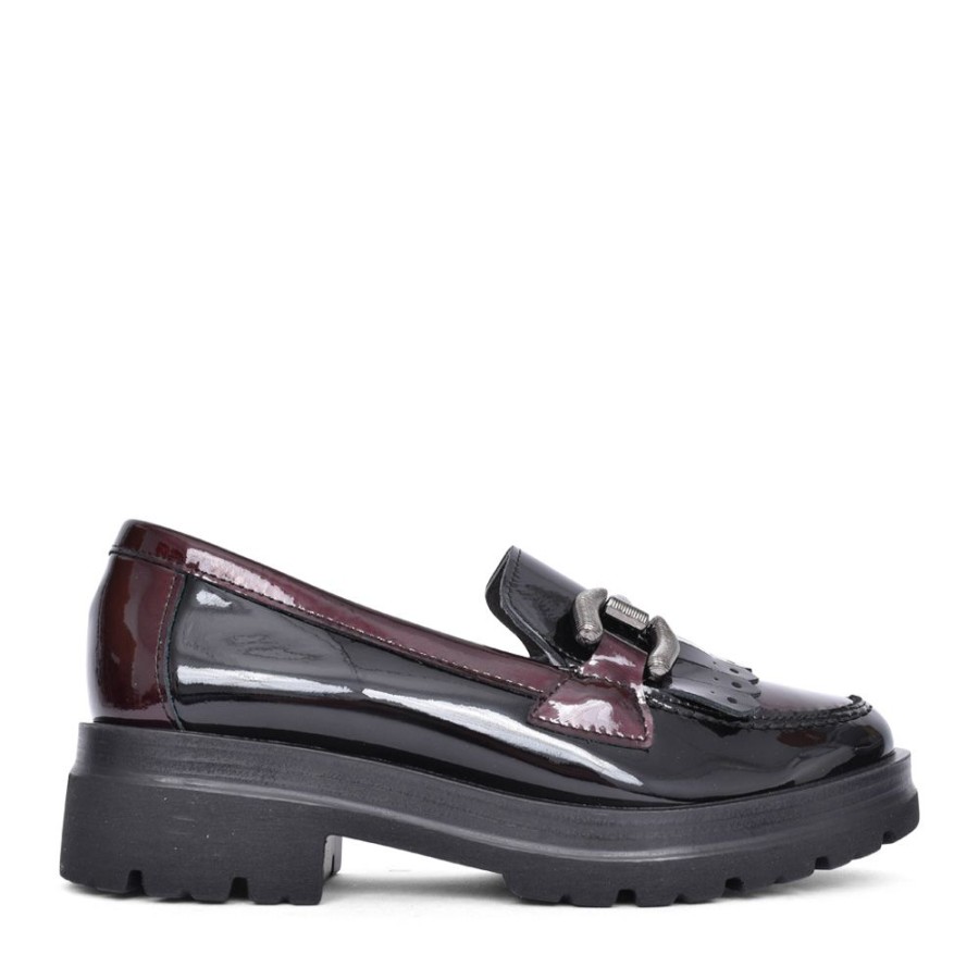 Ladies PITILLOS | Ladies 5360 Loafer In Black Interest