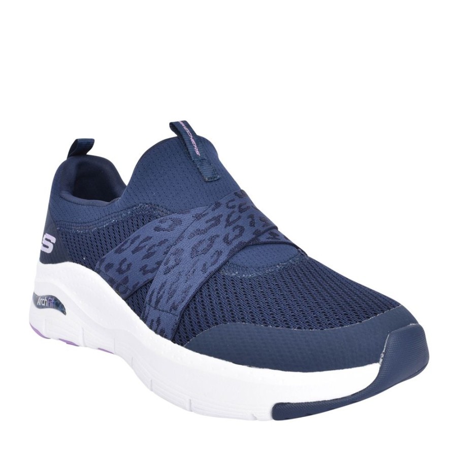 Ladies SKECHERS | Ladies 149717 Modern Rhythm Trainer In Navy