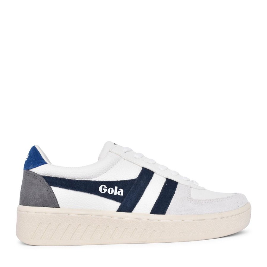 Mens GOLA | Mens Grandslam Cma415 Trainer In White