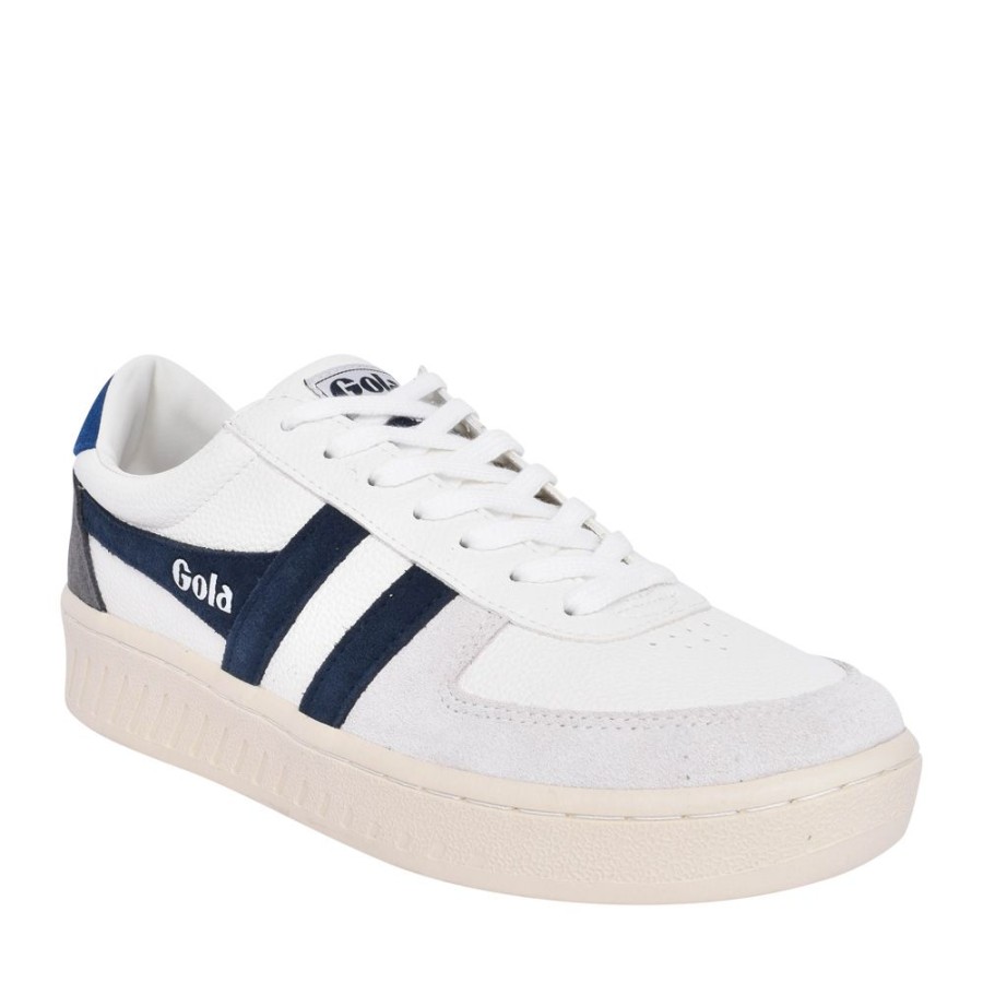 Mens GOLA | Mens Grandslam Cma415 Trainer In White