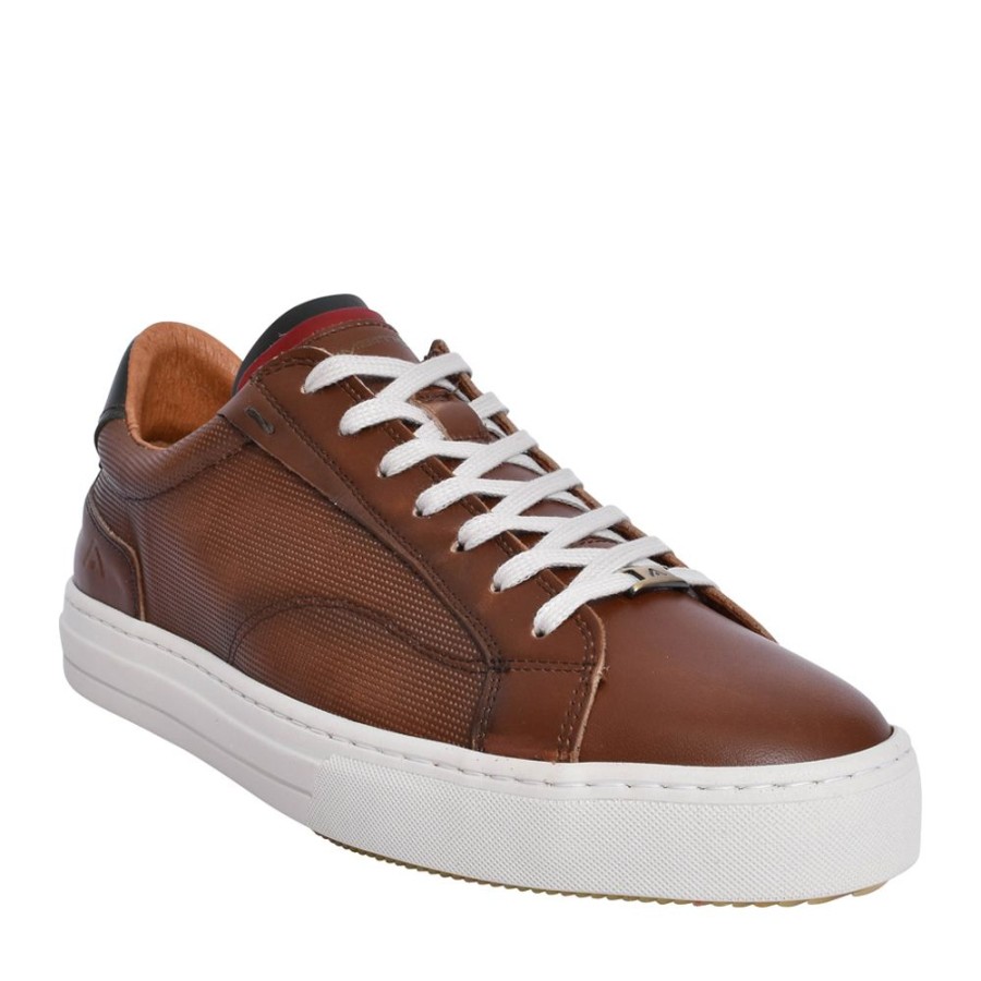 Mens AMBITIOUS | Mens Anopolis 11218 Laced Trainer In Camel