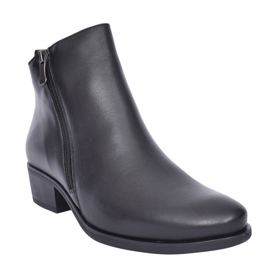 Ladies PEPE MENARGUES | Ladies 20411 Ankle Boot In Black