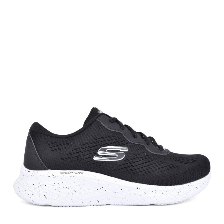 Ladies SKECHERS | Ladies 149990 Lite Pro Laced Trainer In Black