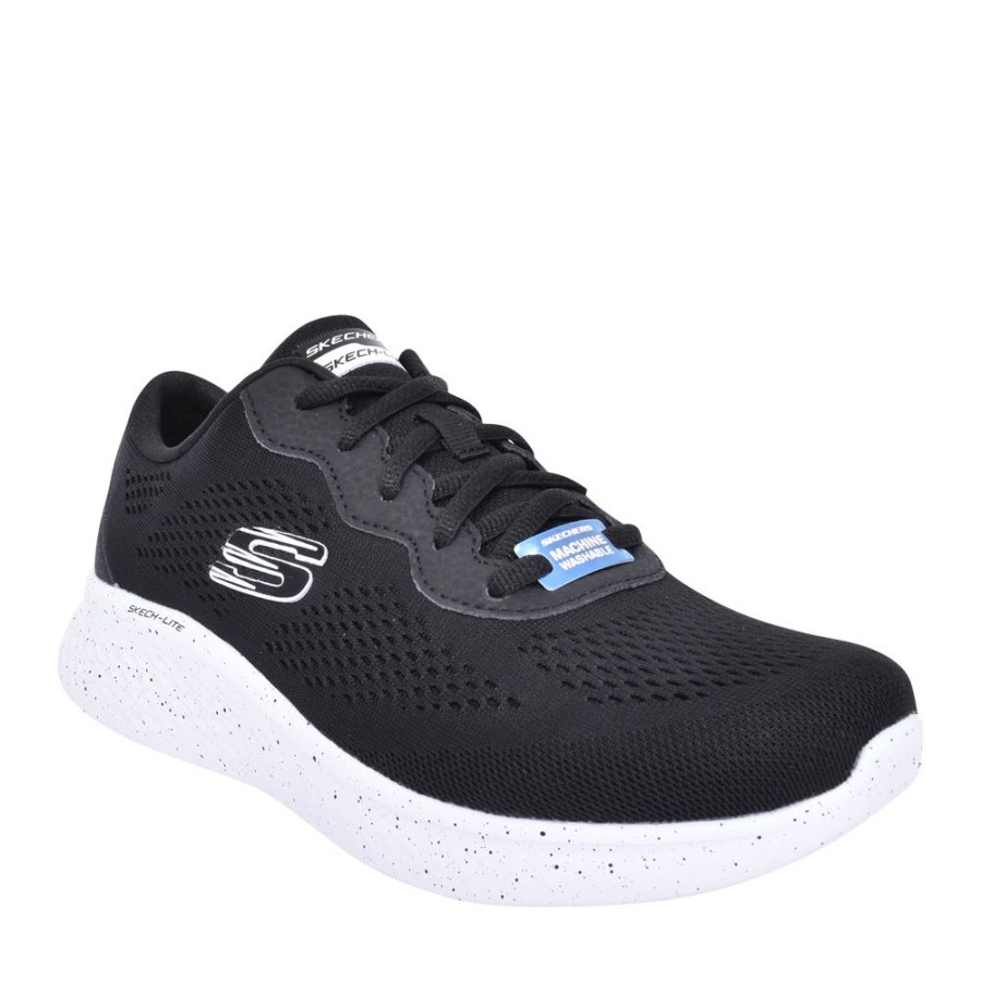 Ladies SKECHERS | Ladies 149990 Lite Pro Laced Trainer In Black