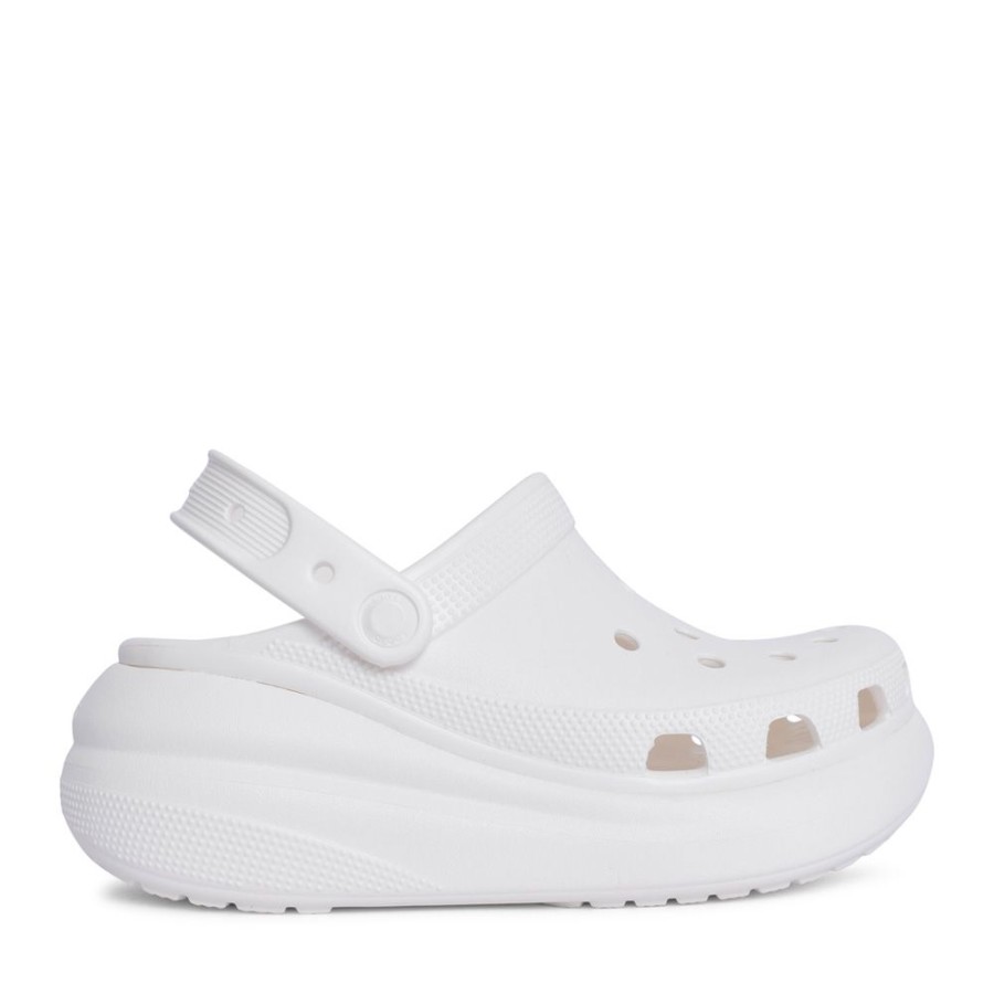 Ladies CROCS | Ladies 207521 Classic Crush Clog In White