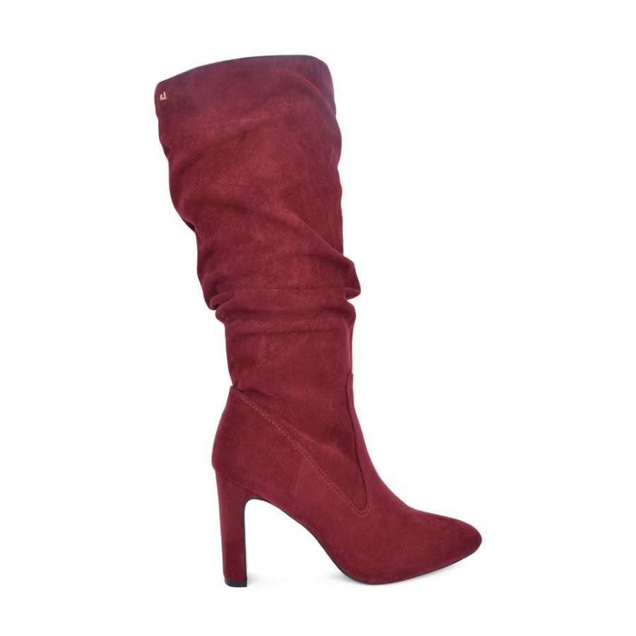 Ladies UNA HEALY | Ladies Famous Five Long Leg Boot In Burgandy